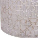 ΦΩΤΙΣΤΙΚΟ ΟΡΟΦΗΣ ΑΣΠΡΟ ΚΑΠΕΛΟ ΜΕ ΦΟΥΝΤΑ ΚΑΙ ΧΡΥΣΕΣ ΛΕΠΤΟΜΕΡΕΙΕΣ Φ40x90Yεκ.HM7647.02 - Image 3