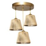 Αγόρασε ΦΩΤΙΣΤΙΚΟ ΟΡΟΦΗΣ ΕΣΩΤΕΡΙΚΟΥ ΧΩΡΟΥ 3ΦΩΤΟ BAMBOO ΧΡΥΣΟ HM7512.01 35x85 εκ. σε μοναδική τιμή στο clickforshop.gr