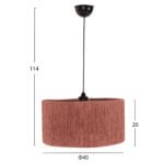 ΦΩΤΙΣΤΙΚΟ ΟΡΟΦΗΣ ΕΣΩΤΕΡΙΚΟΥ ΧΩΡΟΥ HM7945.04 ΣΟΜΟΝ Φ40x117Yεκ. - Image 2