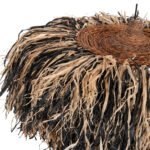 ΦΩΤΙΣΤΙΚΟ ΟΡΟΦΗΣ ORDEM HM4715 ΚΑΠΕΛΟ ΙΝΕΣ SISAL & ΜΠΑΝΑΝΑΣ-ΜΑΥΡΟ & ΦΥΣΙΚΟ Φ75εκ - Image 5