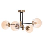 Αγόρασε ΦΩΤΙΣΤΙΚΟ ΟΡΟΦΗΣ DREMP HM7409.11 ΤΕΤΡΑΦΩΤΟ ΜΑΥΡΟ-ΧΡΥΣΟ 68x68x36Υεκ. σε μοναδική τιμή στο clickforshop.gr