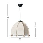 ΦΩΤΙΣΤΙΚΟ ΟΡΟΦΗΣ HM7520 30x30x80 εκ. - Image 2