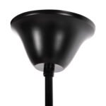 ΦΩΤΙΣΤΙΚΟ ΟΡΟΦΗΣ ΚΡΕΜΑΣΤΟ 8-ΦΩΤΟ HM4169 ΜΑΥΡΟ ΜΕΤΑΛΛΟ-ΣΧΟΙΝΙ Φ66x131Υεκ. - Image 6