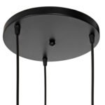 ΦΩΤΙΣΤΙΚΟ ΟΡΟΦΗΣ ΚΡΕΜΑΣΤΟ HM4038 3 ΜΕΤΑΛΛΙΚΕΣ ΣΦΑΙΡΕΣ Φ23x122Υεκ. - Image 5