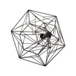 ΦΩΤΙΣΤΙΚΟ ΟΡΟΦΗΣ ΚΡΕΜΑΣΤΟ HM4066 ΜΑΥΡΟ ΜΕΤΑΛΛΙΚΟ ΚΑΠΕΛΟ 39x34x130Υεκ. - Image 5