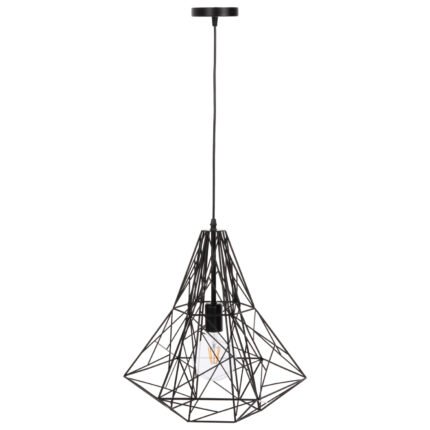 Αγόρασε ΦΩΤΙΣΤΙΚΟ ΟΡΟΦΗΣ ΚΡΕΜΑΣΤΟ HM4068 ΜΑΥΡΟ ΜΕΤΑΛΛΙΚΟ ΚΑΠΕΛΟ 40x35x130Υεκ. σε μοναδική τιμή στο clickforshop.gr