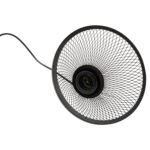 ΦΩΤΙΣΤΙΚΟ ΟΡΟΦΗΣ ΚΡΕΜΑΣΤΟ HM4102 ΜΑΥΡΟ ΜΕΤΑΛΛΙΚΟ ΚΑΠΕΛΟ Φ25x115Υεκ. - Image 5