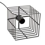 ΦΩΤΙΣΤΙΚΟ ΟΡΟΦΗΣ ΚΡΕΜΑΣΤΟ HM4131 ΜΑΥΡΟ ΜΕΤΑΛΛΙΚΟ ΚΑΠΕΛΟ 16x16x124Υεκ. - Image 6