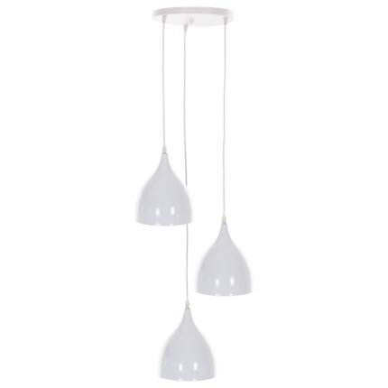 Αγόρασε ΦΩΤΙΣΤΙΚΟ ΟΡΟΦΗΣ ΚΡΕΜΑΣΤΟ HM4138 ΛΕΥΚΟ ΜΕΤΑΛΛΙΚΟ 3ΦΩΤΟ Φ33x33-115Υεκ. σε μοναδική τιμή στο clickforshop.gr