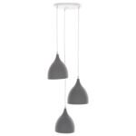 Αγόρασε ΦΩΤΙΣΤΙΚΟ ΟΡΟΦΗΣ ΚΡΕΜΑΣΤΟ HM4139 ΓΚΡΙ ΜΕΤΑΛΛΙΚΟ 3ΦΩΤΟ Φ33x33-115Υεκ. σε μοναδική τιμή στο clickforshop.gr