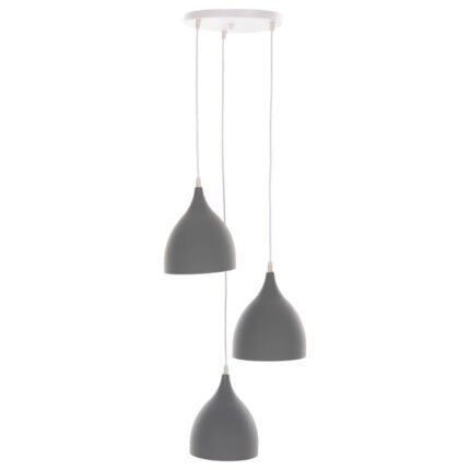 Αγόρασε ΦΩΤΙΣΤΙΚΟ ΟΡΟΦΗΣ ΚΡΕΜΑΣΤΟ HM4139 ΓΚΡΙ ΜΕΤΑΛΛΙΚΟ 3ΦΩΤΟ Φ33x33-115Υεκ. σε μοναδική τιμή στο clickforshop.gr