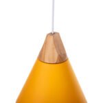 ΦΩΤΙΣΤΙΚΟ ΟΡΟΦΗΣ ΚΡΕΜΑΣΤΟ HM4146 ΚΙΤΡΙΝΟ ΜΕΤΑΛΛΙΚΟ ΚΑΠΕΛΟ Φ25x125Υεκ. - Image 4