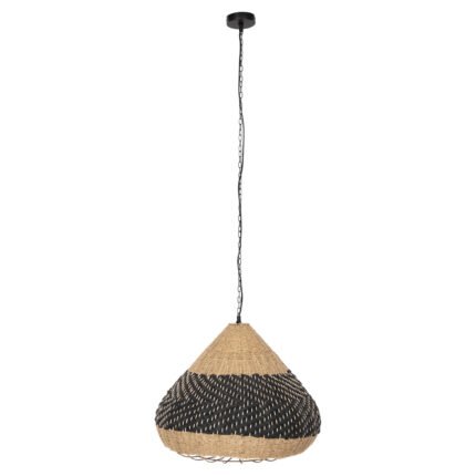 Αγόρασε ΦΩΤΙΣΤΙΚΟ ΟΡΟΦΗΣ ΚΡΕΜΑΣΤΟ HM4354 ΦΥΣΙΚΟ RAΤΤΑΝ-PAPER ROPE-ΦΥΣΙΚΟ&ΜΑΥΡΟ Φ54x42-145Υεκ. σε μοναδική τιμή στο clickforshop.gr