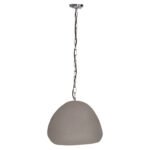 ΦΩΤΙΣΤΙΚΟ ΟΡΟΦΗΣ ΚΡΕΜΑΣΤΟ JAYLEN HM4703.03S FIBER CEMENT ΓΚΡΙ 44x39x30Υεκ. - Image 3