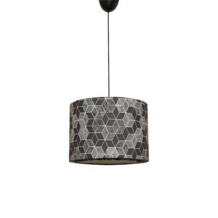 Αγόρασε ΦΩΤΙΣΤΙΚΟ ΟΡΟΦΗΣ ΚΡΕΜΑΣΤΟ HM7369 ΜΕΤΑΛΛΟ ΚΑΙ ΥΦΑΣΜΑ ΜΑΥΡΟ ΓΚΡΙ 28x28x65Υ εκ. σε μοναδική τιμή στο clickforshop.gr