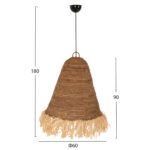 ΦΩΤΙΣΤΙΚΟ ΟΡΟΦΗΣ ΚΡΕΜΑΣΤΟ HM7818 ΙΝΕΣ ΜΠΑΝΑΝΑΣ ΣΕ ΦΥΣΙΚΟ Φ60x90-180Yεκ. - Image 2