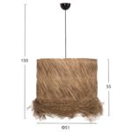 ΦΩΤΙΣΤΙΚΟ ΟΡΟΦΗΣ ΚΡΕΜΑΣΤΟ HM7822 SEAGRASS ΣΕ ΦΥΣΙΚΟ ΧΡΩΜΑ Φ51x55-150Yεκ. - Image 2