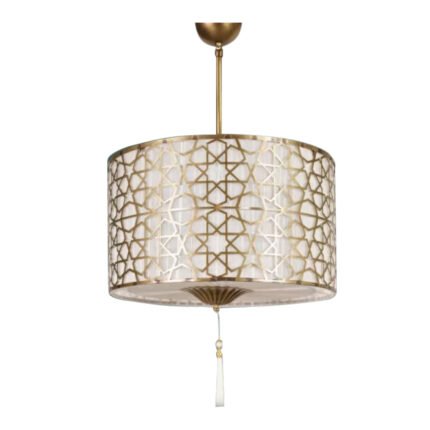 Αγόρασε ΦΩΤΙΣΤΙΚΟ ΟΡΟΦΗΣ ΚΡΕΜΑΣΤΟ ΜΕ ΦΟΥΝΤΑ ΧΡΥΣΟ HM7647.01 Φ40x56Y εκ. σε μοναδική τιμή στο clickforshop.gr