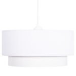ΦΩΤΙΣΤΙΚΟ ΟΡΟΦΗΣ ΚΥΛΙΝΔΡΙΚΟ KRIKS HM4707.01 PVC ΣΕ ΛΕΥΚΟ Φ30x70Υεκ. - Image 3
