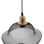 ΦΩΤΙΣΤΙΚΟ ΟΡΟΦΗΣ ΜΑΥΡΟ ΜΕΤΑΛΛΙΚΟ ΜΟΝΤΕΡΝΟ ΠΛΕΓΜΑ Φ30x65Yεκ.HM7690.01 - Image 5