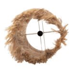 ΦΩΤΙΣΤΙΚΟ ΟΡΟΦΗΣ ΜΕ ΚΥΛΙΝΔΡΙΚΟ ΚΑΠΕΛΟ ΑΠΟ ΑΜΠΑΚΑ ΣΕ ΦΥΣΙΚΟ ΧΡΩΜΑ Φ45x52-120Yεκ.HM7757 - Image 5