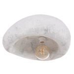 ΦΩΤΙΣΤΙΚΟ ΟΡΟΦΗΣ ΜΕ ΟΨΗ ΠΕΤΡΑΣ STONER (L) HM4419.02 ΛΕΥΚΟ 73x55x40Υεκ. - Image 3