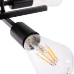 ΦΩΤΙΣΤΙΚΟ ΟΡΟΦΗΣ ΠΟΛΥΦΩΤΟ LIGHTY HM7428.11 ΜΕΤΑΛΛΟ ΣΕ ΜΑΥΡΟ 28x28x15Υεκ. - Image 5