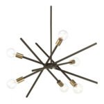 Αγόρασε ΦΩΤΙΣΤΙΚΟ ΟΡΟΦΗΣ ΠΟΛΥΦΩΤΟ ΜΕΤΑΛΛΙΚΟ ΜΑΥΡΟ ΧΡΥΣΟ HM7401.01 60x70 εκ. σε μοναδική τιμή στο clickforshop.gr