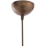 ΦΩΤΙΣΤΙΚΟ ΟΡΟΦΗΣ ΣΚΟΥΡΟ ΠΡΑΣΙΝΟ ΚΑΠΕΛΟ-ΧΡΥΣΗ ΚΡΕΜΑΣΗ Φ43x55Υεκ.HM7649.03 - Image 5