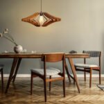 ΦΩΤΙΣΤΙΚΟ ΟΡΟΦΗΣ ΞΥΛΙΝΟ ΚΡΕΜΑΣΤΟ ΚΑΡΥΔΙ HM7351.01 Φ47x55Υ εκ. - Image 4