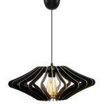 ΦΩΤΙΣΤΙΚΟ ΟΡΟΦΗΣ ΞΥΛΙΝΟ ΚΡΕΜΑΣΤΟ ΜΑΥΡΟ HM7351.03 Φ47x55Υ εκ. - Image 3