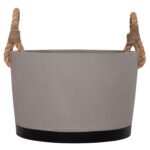 ΓΛΑΣΤΡΑ ΕΣ. ΧΩΡΟΥ ΣΕΙΡΑ TRYLL HM4690L FIBER CEMENT ΓΚΡΙ & ΣΧΟΙΝΙ Φ40x25,5Υεκ. - Image 3