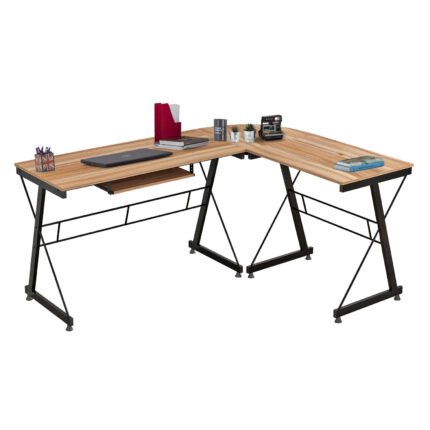 Αγόρασε ΓΩΝΙΑΚΟ ΓΡΑΦΕΙΟ WALNUT ΕΠΙΦΑΝΕΙΑ ΜΕ ΜΕΤΑΛΛΙΚΟ ΣΚΕΛΕΤΟ HM2127.02 158Χ120Χ74εκ. σε μοναδική τιμή στο clickforshop.gr