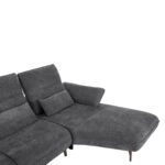 ΓΩΝΙΑΚΟΣ ΚΑΝΑΠΕΣ (ΔΕΞΙΑ) CONVERT HM3268.03R ΓΚΡΙ ΥΦΑΣΜΑ 283x188x100Υεκ. - Image 6