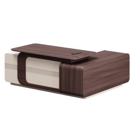 Αγόρασε ΓΡΑΦΕΙΟ ΑΡΙΣΤΕΡΗ ΓΩΝΙΑ ΣΕΙΡΑ PRESIDENT HM2147L ΜΕΛΑΜΙΝΗ ΣΕ ΚΑΡΥΔΙ-ΜΠΕΖ 200x160x76Υεκ σε μοναδική τιμή στο clickforshop.gr