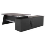 ΓΡΑΦΕΙΟ ΕΠΑΓΓΕΛΜΑΤΙΚΟ ΑΡΙΣΤΕΡΗ ΓΩΝΙΑ ROSEWOOD HM2083L 220X180X76Υεκ. - Image 4