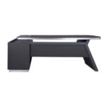 ΓΡΑΦΕΙΟ ΕΠΑΓΓΕΛΜΑΤΙΚΟ ΔΕΞΙΑ ΓΩΝΙΑ ROSEWOOD HM2084R 220X180X76Υ εκ. - Image 4