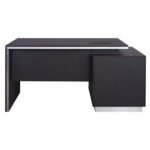 ΓΡΑΦΕΙΟ ΕΠΑΓΓΕΛΜΑΤΙΚΟ ΜΕ ΑΡΙΣΤΕΡΟ ΝΤΟΥΛΑΠΙ ROSEWOOD HM2113L 180X80X76Υ εκ. - Image 4