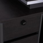 ΓΡΑΦΕΙΟ ΕΠΑΓΓΕΛΜΑΤΙΚΟ ΜΕ ΑΡΙΣΤΕΡΟ ΝΤΟΥΛΑΠΙ ROSEWOOD HM2113L 180X80X76Υ εκ. - Image 6