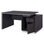 ΓΡΑΦΕΙΟ ΕΠΑΓΓΕΛΜΑΤΙΚΟ ΜΕ ΔΕΞΙΟ ΝΤΟΥΛΑΠΙ ROSEWOOD HM2087R 160X80X76Υ εκ. - Image 3