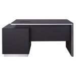 ΓΡΑΦΕΙΟ ΕΠΑΓΓΕΛΜΑΤΙΚΟ ΜΕ ΔΕΞΙΟ ΝΤΟΥΛΑΠΙ ROSEWOOD HM2087R 160X80X76Υ εκ. - Image 4