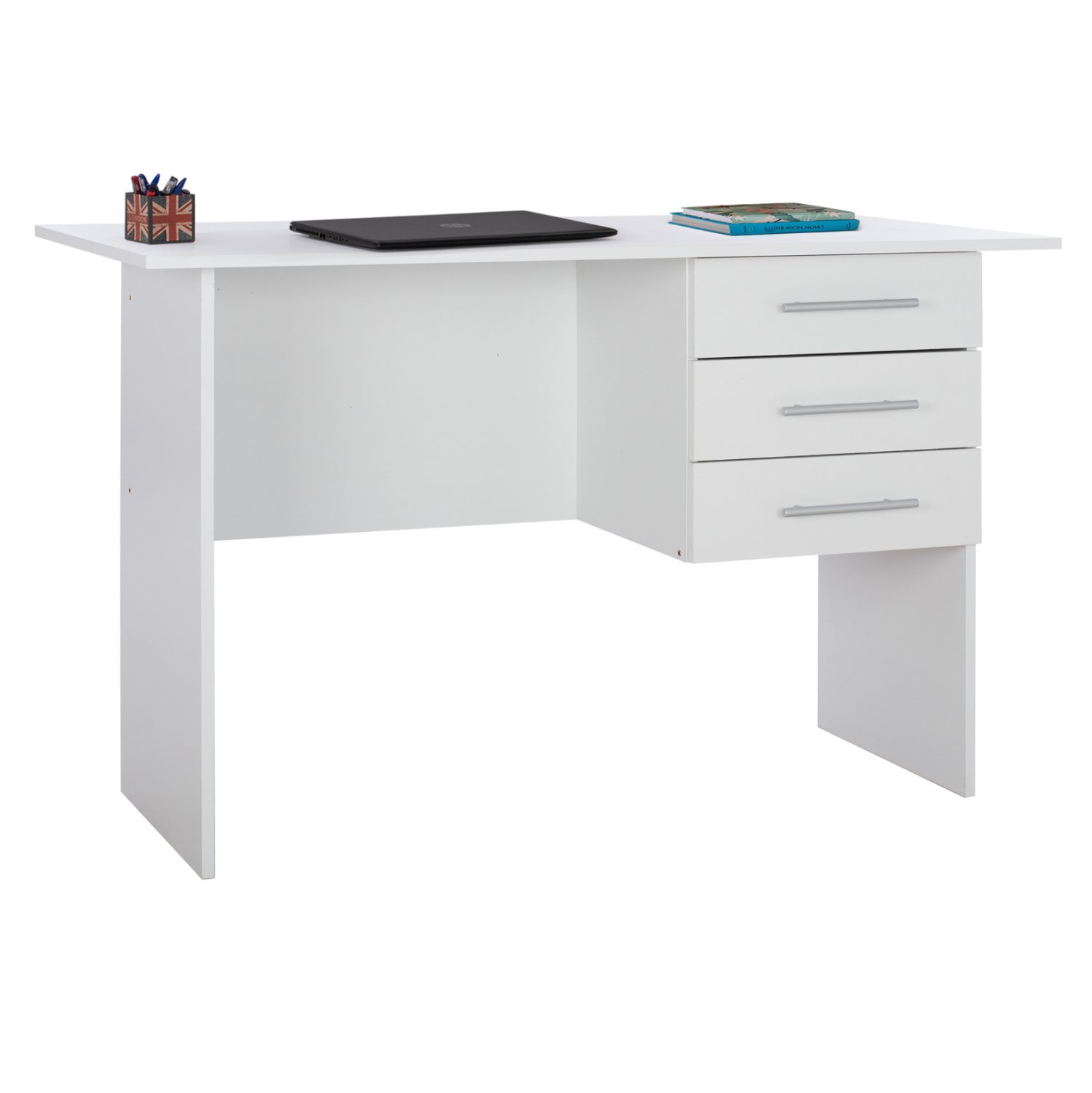 ΓΡΑΦΕΙΟ ΜΕΛΑΜΙΝΗΣ ENSLEY HM2029.05 ΜΕ 3 ΣΥΡΤΑΡΙΑ ΛΕΥΚΟ 120X60X76 εκ. Αγόρασε ΓΡΑΦΕΙΟ ΜΕΛΑΜΙΝΗΣ ENSLEY HM2029.05 ΜΕ 3 ΣΥΡΤΑΡΙΑ ΛΕΥΚΟ 120X60X76 εκ. σε μοναδική τιμή στο clickforshop.gr