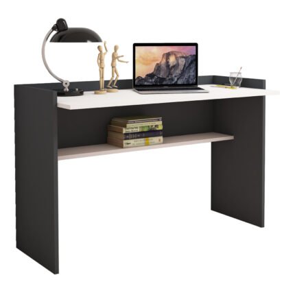 Αγόρασε ΓΡΑΦΕΙΟ ΜΕΛΑΜΙΝΗΣ ΓΚΡΙ ΛΕΥΚΟ HM9227.13 118x58x80Υεκ. σε μοναδική τιμή στο clickforshop.gr