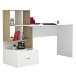 Αγόρασε ΓΡΑΦΕΙΟ ΜΕΛΑΜΙΝΗΣ ΜΕ ΒΙΒΛΙΟΘΗΚΗ SYNDYA HM8993.02 ΛΕΥΚΟ SONAMA 149x48x105Y εκ. σε μοναδική τιμή στο clickforshop.gr