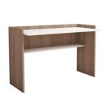 ΓΡΑΦΕΙΟ ΜΕΛΑΜΙΝΗΣ SONAMA ΛΕΥΚΟ CLASSIKER 118x58x80Υεκ.HM9227.12 - Image 4