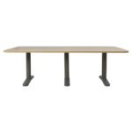 ΓΡΑΦΕΙΟ ΣΥΝΕΔΡΙΑΣΕΩΝ WALVIA ΕΠΑΓΓΕΛΜΑΤΙΚΟ ΟΞΙΑ HM2047.11 240X120X75Υ εκ. - Image 3