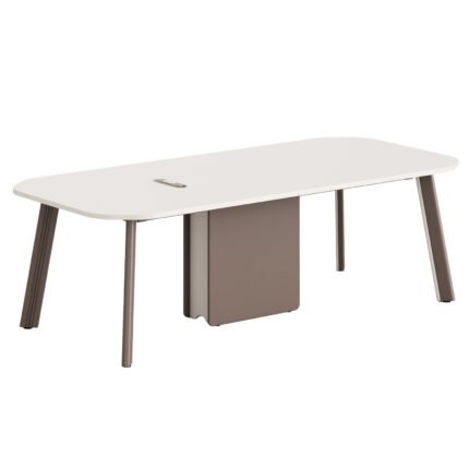 Αγόρασε ΓΡΑΦΕΙΟ ΣΥΝΕΡΓΑΣΙΑΣ NEWLINE HM18278 ΜΕΛΑΜΙΝΗ ΚΡΕΜ-ΠΟΔΙΑ ΑΛΟΥΜΙΝΙΟΥ 240x110x75Υεκ σε μοναδική τιμή στο clickforshop.gr