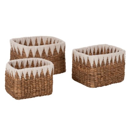 Αγόρασε ΚΑΛΑΘΙΑ ΨΑΘΙΝΑ ΤΕΤΡΑΓΩΝΑ HM4296 ΣΕΤ 3- ΦΛΟΙΟΣ ΔΕΝΤΡΟΥ ΜΠΑΝΑΝΑΣ 40x30x25Υεκ. σε μοναδική τιμή στο clickforshop.gr