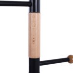 ΚΑΛΟΓΕΡΟΣ MERCURY HM8609.02 ΞΥΛΟ ΟΞΙΑ- ΜΑΥΡΟ ΜΕΤΑΛΛΟ ΜΕ ΜΑΥΡΟ ΜΑΡΜΑΡΟ Φ37X176Υεκ. - Image 4