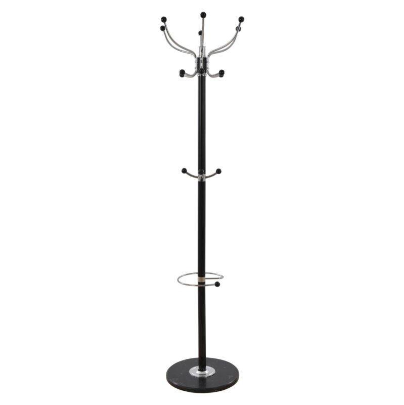 Αγόρασε ΚΑΛΟΓΕΡΟΣ ΜΕΤΑΛΛΙΚΟΣ JUDE HM0040.01 ΠΕΡΙΣΤΡΕΦΟΜΕΝΟΣ ΜΑΥΡΟΣ ΜΕ ΜΑΡΜΑΡΟ Φ 37xΥ176 εκ. σε μοναδική τιμή στο clickforshop.gr